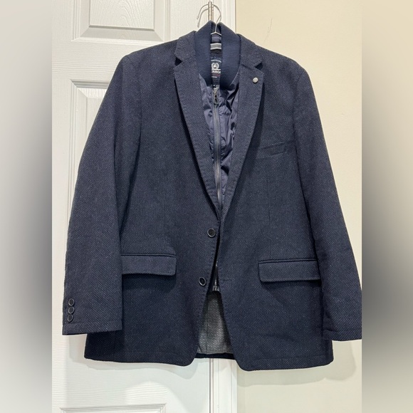 LERROS
HOUNDSTOOTH PATTERN JACKET Sz : 54 - Picture 1 of 15